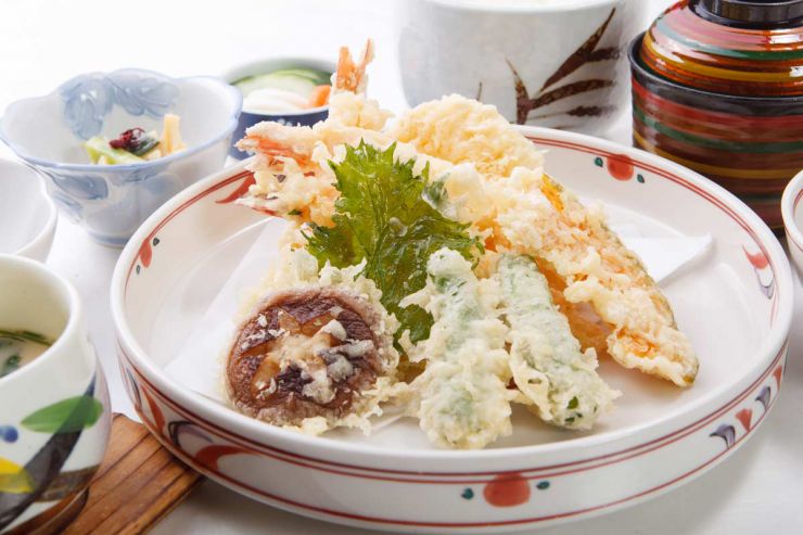 下関市のランチ | ふぐ処 喜多川の天ぷら御膳 | 天ぷら
